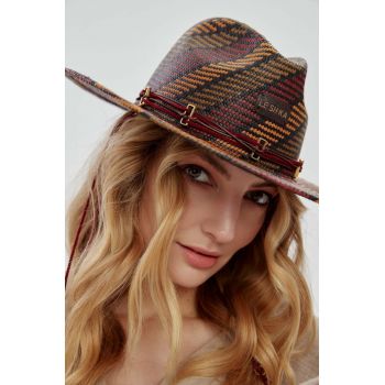 LE SH KA headwear palarie Red Fedora de firma originala