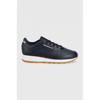 Reebok Classic sneakers din piele GY3600 culoarea albastru marin