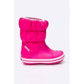 Crocs încălțăminte de iarnă Winter Puff 14613 culoarea roz 14613.CANDY.PINK-CANDY.PINK