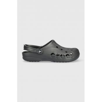 Crocs papuci Baya bărbați, culoarea gri 10126.014-GRAPHITE ieftini