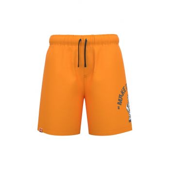 Lego Wear pantaloni scurti copii culoarea portocaliu,