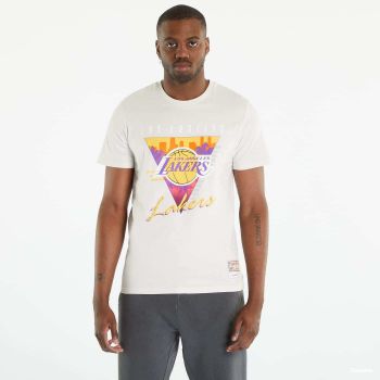 Mitchell & Ness NBA Final Seconds Tee Lakers Beige