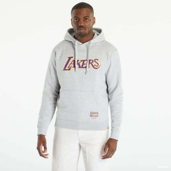 Mitchell & Ness NBA Team Logo Hoody Lakers Grey