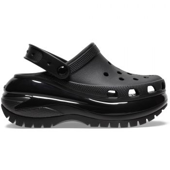 Saboți Crocs Classic Mega Crush Clog Negru - Black