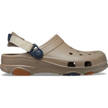 Saboti Crocs Classic All-Terrain Clog Maro - Khaki/Multi de firma originali