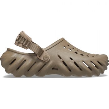 Saboti Crocs Echo Clog Maro - Khaki de firma originali