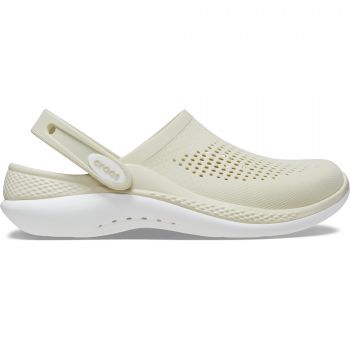 Saboti Crocs LiteRide 360 Clog Bej - Bone ieftini