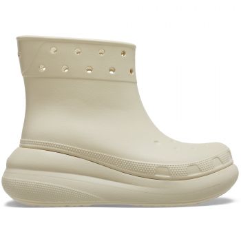 Cizme Crocs Classic Crush Rain Boot Bej - Bone ieftine