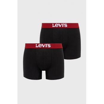 Levi's Boxeri bărbați, culoarea negru