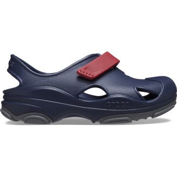 Sandale Crocs All Terrain Fisherman Toddler Albastru - Navy/Pepper de firma originale