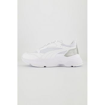 Pantofi sport din piele ecologica cu detalii contrastante Cassia