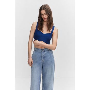 Top crop cu model rasucit Eva