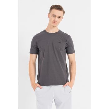 Tricou regular fit de bumbac Curved