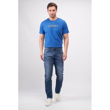 Blugi regular fit cu talie medie ieftini