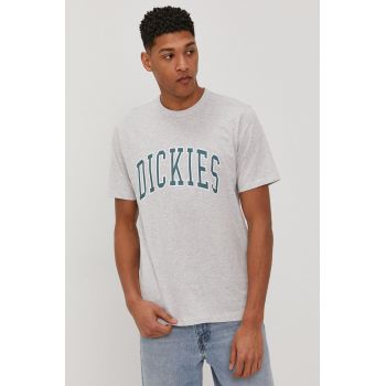 Dickies Tricou bărbați, culoarea gri, cu imprimeu