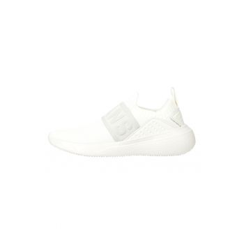 Pantofi sport slip-on cu banda logo