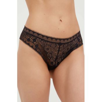 Chantelle chiloti brazilieni culoarea negru