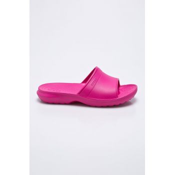 Crocs papuci CLASSIC 204067 femei, culoarea roz 204067.CANDY.PINK-CANDY.PINK