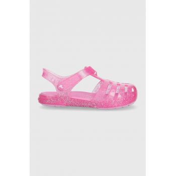 Crocs sandale copii CROCS ISABELLA SANDAL culoarea roz ieftine