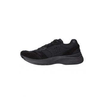Pantofi sport cu detaliu cu broderie logo
