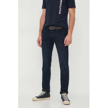 Pepe Jeans jeansi HATCH barbati, culoarea albastru marin ieftini