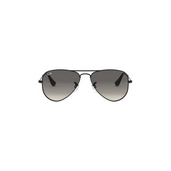 Ray-Ban ochelari de soare copii Junior Aviator culoarea negru, 0RJ9506S de firma original