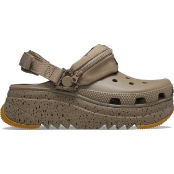 Saboți Crocs Classic Hiker Festival Xscape Clog Maro - Khaki/Multi