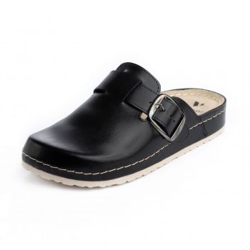 Saboti piele 328 negru