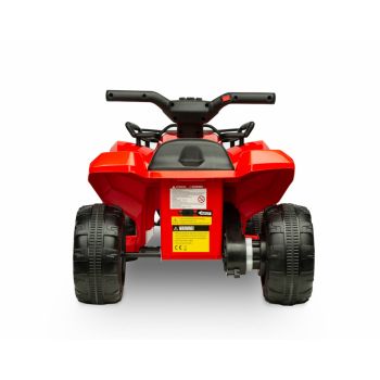 ATV electric Toyz Mini Raptor 6V rosu de firma originala