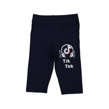 Colanti Bleumarin, TikTok, Trei Sferturi, Pentru Fete, 6-9 ani