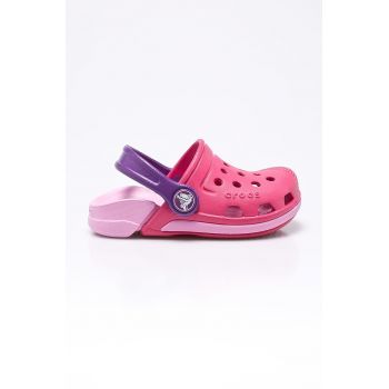 Crocs papuci Electro III Clog 204991 culoarea roz 204991.ParPinkCar-ParPinkCar