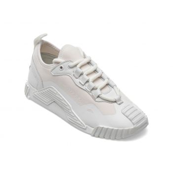 Pantofi GRYXX albi, MK11920, din material textil