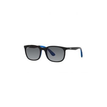 Ray-Ban ochelari de soare copii Junior culoarea albastru marin, 0RJ9076S-Polarized