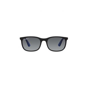 Ray-Ban ochelari de soare copii Junior culoarea albastru marin, 0RJ9076S-Polarized de firma original