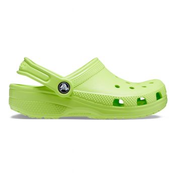 Saboți Crocs Classic Toddlers New clog Verde - Limeade de firma originali