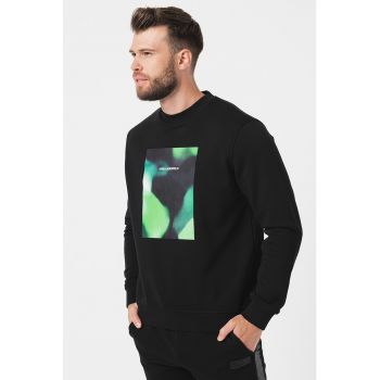 Bluza sport cu imprimeu abstract
