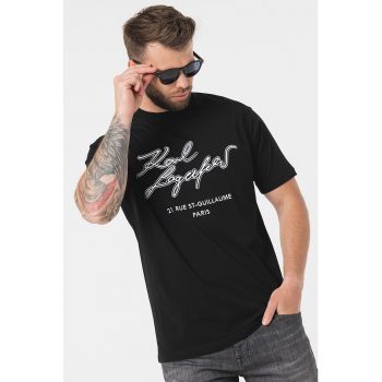 Tricou cu broderie logo