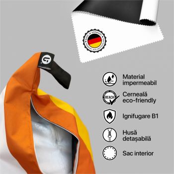 Fotoliu Puf Bean Bag tip Chill XL model multicolor vertical ieftina