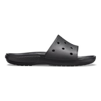 Papuci Classic Crocs Slide Iconic Crocs Comfort Negru - Black de firma originali