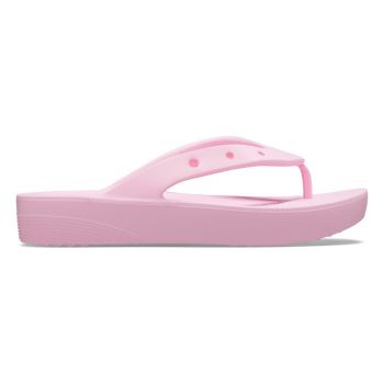 Slapi Crocs Classic Platform Flip Roz - Flamingo ieftini