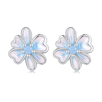 Cercei din argint Imperfect Flowers