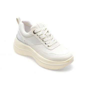 Pantofi ALDO albi, ETIENE100, din piele ecologica