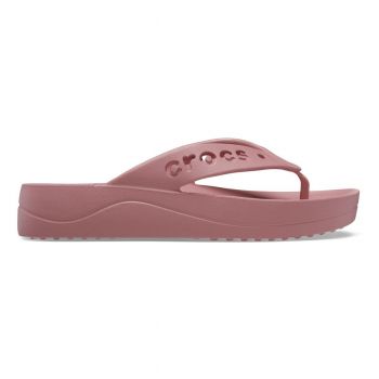 Slapi Crocs Baya Platform Flip Roz - Blossom ieftini