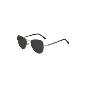 Ochelari de soare aviator cu rama metalica