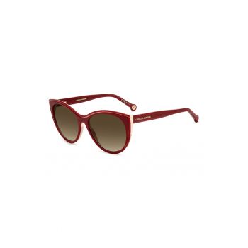 Ochelari de soare cat-eye cu logo