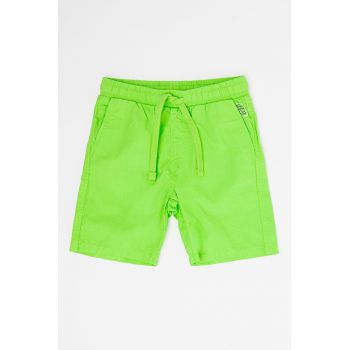 Pantaloni scurti de bumbac cu snur in talie
