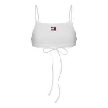Top crop din amestec de bumbac organic cu logo brodat