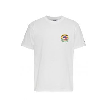 Tricou de bumbac organic cu logo