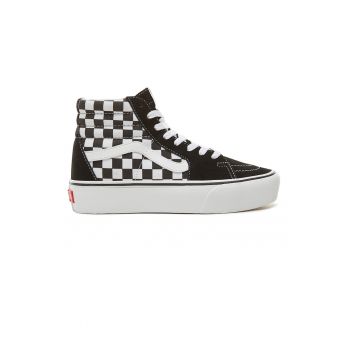 Pantofi sport mid-high unisex - cu insertii de piele intoarsa