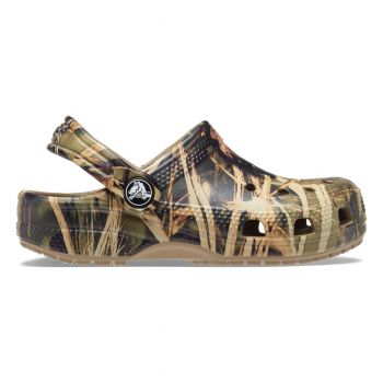 Saboti Crocs Toddler Classic Realtree Clog Maro - Khaki de firma originali